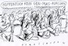 Cartoon: Kino (small) by Jan Tomaschoff tagged genmais