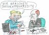 Cartoon: Kredite (small) by Jan Tomaschoff tagged lindner,statsschulden,schattenhaushalt
