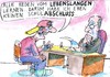 Cartoon: Lernen (small) by Jan Tomaschoff tagged bildung