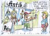 Cartoon: retro (small) by Jan Tomaschoff tagged flüchtlinge
