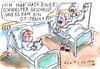 Cartoon: Zu viele Ops (small) by Jan Tomaschoff tagged pflegenotstand,operationen