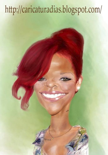 rihanna 2011 pics. Cartoon: Rihanna 2011 (medium)