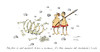 Cartoon: remains (small) by draganm tagged remains lunch stone age
