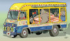 Cartoon: African transport (small) by Damien Glez tagged african,transport