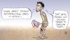 Cartoon: AIds and water (small) by Damien Glez tagged aids,water,health,africa