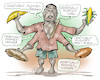 Cartoon: Genetically modified organisms (small) by Damien Glez tagged gmo,genetically,modified,organisms