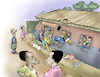 Cartoon: Schools in Africa (small) by Damien Glez tagged schools,education,africa