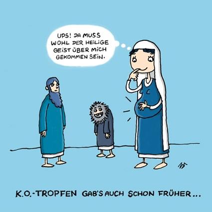 Cartoon: K.O.-Tropfen (medium) by volkertoons tagged volkertoons,cartoon,schwarzer,humor