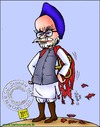Cartoon: Mahamaanav (small) by Chander  tagged pm,india,manmohan,congress