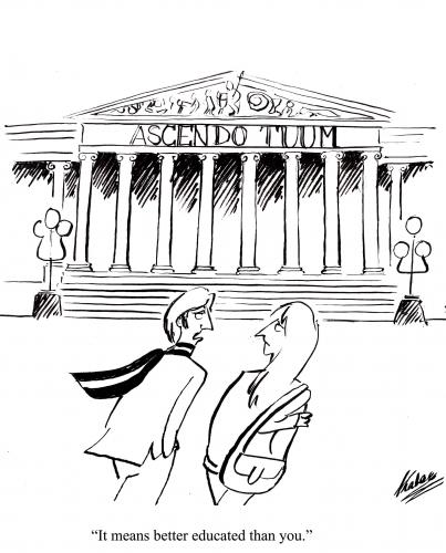 Cartoon: Education (medium) by pinkhalf tagged cartoon,education,college,university
