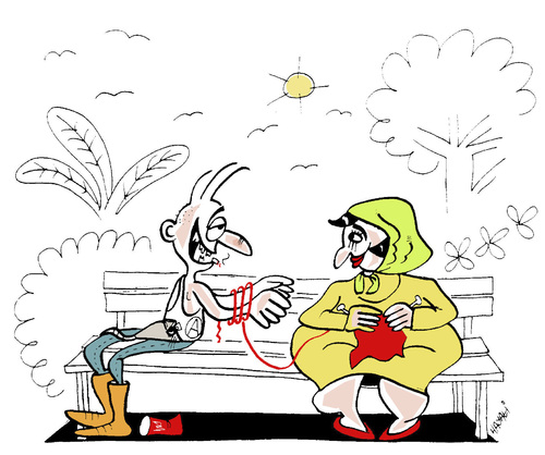 Cartoon: ICH LIEBE DICH... (medium) by Hayati tagged love,liebe,solidaeritaet,von,unten,subkulturen,integration,islamfobia,sarrazin,zeitgeist,antwort,punk,pank,kopftuchmaedchen,debatte,seehofer,rassismus,romantik,karikatur,kreuzberg,hayati,boyacioglu