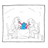 Cartoon: Faulheit (small) by Hayati tagged tee,tea,teapot,teekanne,caydanlik,teeseremoni,okey,spiel,game,kahvehane,kiraathane,cafehouse,turkisch,design,karikatur,hayati,boyacioglu,berlin
