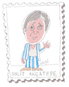 Cartoon: Halit Akcatepe (small) by Hayati tagged halit,akcatepe,schauspieler,oyuncu,akteur,istanbul,hayati,boyacioglu,berlin