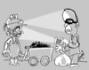 Cartoon: Lichtspiele (small) by Hayati tagged bergleute,soma,lichtspiele,akp,recep,tayyip,erdogan,ankara,istanbul,hayati,boyacioglu