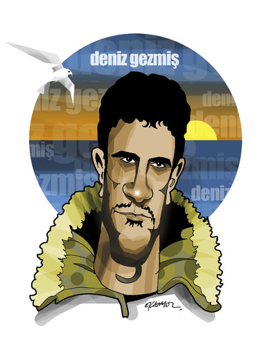 Cartoon: DENIZ GEZMIS (medium) by donquichotte tagged dnz