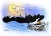 Cartoon: ISTANBUL... (small) by donquichotte tagged ist