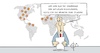 Cartoon: Risikoland (small) by Marcus Gottfried tagged vorhersage,risikogebiet,risikoländer,corona,covid,nachrichten