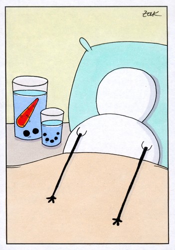 Cartoon Snowman Images. Cartoon: snowman (medium) by