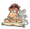 Cartoon: RATA DE BIBLIOTECA (small) by SOLER tagged biblioteca,raton,concentracion