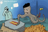 Cartoon: Octopaul (small) by flintstone73 tagged paul,octopus,krake,kuenstler,artist,soccer,orakel,oracle,tinte