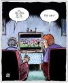 Cartoon: 16 zu 9 (small) by Harm Bengen tagged tv fernsehen fußball 