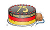 Cartoon: 75 Jahre Grundgesetz (small) by Harm Bengen tagged 75,jahre,grundgesetz,torte,kuchen,ratte,fressen,afd,nazis,demokratie,harm,bengen,cartoon,karikatur