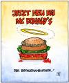 Cartoon: Bethlehamburger (small) by Harm Bengen tagged bethlehamburger,bethlehem,hamburger,burger,fastfood,essen,imbiss,religion,jesus,shristus,weihnachten,dornenkrone,heiligenschein