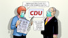 Cartoon: CDU-Inzidenz (small) by Harm Bengen tagged cdu,zeitung,lesen,masken,landtagswahlen,rheinland,pfalz,baden,württemberg,corona,inzidenzzahlen,harm,bengen,cartoon,karikatur