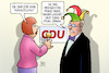Cartoon: CDU-Teamlösung (small) by Harm Bengen tagged cdu,führung,akk,rücktritt,teamlösung,karneval,fasching,narrenkappe,dreigestirn,prinz,merz,bauer,laschet,jungfrau,spahn,interview,harm,bengen,cartoon,karikatur