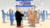Cartoon: COP25-Abschluß (small) by Harm Bengen tagged klimaschutzzusagen,nachschärfen,klimaschutzkonferenz,madrid,chile,verschiebung,co2,klimaziele,klimawandel,harm,bengen,cartoon,karikatur