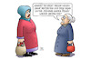 Cartoon: DAVA (small) by Harm Bengen tagged dava,bündnis,hatice,özgül,abspalten,susemil,türkei,partei,wahlen,bsw,harm,bengen,cartoon,karikatur