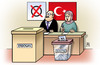 Cartoon: Erdogan-Wahl (small) by Harm Bengen tagged erdogan,wahl,türkei,präsident,präsidentschaft,präsidentenwahl,sonstige,opposition,schredder,aktenvernichter,harm,bengen,cartoon,karikatur