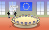 Cartoon: EU-Onlinepoker (small) by Harm Bengen tagged onlinepoker,eu,europa,videokonferenz,wiederaufbau,hilfspakete,konjunktur,gipfel,saaldiener,mundschutz,harm,bengen,cartoon,karikatur