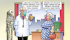 Cartoon: Hausarztimpfung (small) by Harm Bengen tagged hausarztimpfung,hausärzte,arzt,impfen,susemil,corona,masken,termin,pandemie,anbieten,doktor,handy,harm,bengen,cartoon,karikatur
