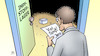 Cartoon: Impfstoffmangel (small) by Harm Bengen tagged impfstoffmangel,impfstofflager,brief,lauterbach,spahn,corona,impfen,leere,inventur,harm,bengen,cartoon,karikatur