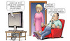 Cartoon: Kalter-Krieg-Format (small) by Harm Bengen tagged tv,erfolgsserie,kalter,krieg,bildformat,normandie,format,ukraine,russland,deutschland,frankreich,harm,bengen,cartoon,karikatur