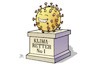 Cartoon: Klimaretter Corona (small) by Harm Bengen tagged klimaretter,denkmal,corona,coronavirus,ansteckung,pandemie,epidemie,krankheit,schaden,harm,bengen,cartoon,karikatur
