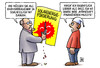 Cartoon: Kürzung Förderung Solarenergie (small) by Harm Bengen tagged kürzung,föderung,solarenergie,energiewende,atomkraft,kernkraft,akw,geld,finanzieren,endverbraucher,kunde,schere