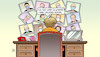 Cartoon: Lockere Runde (small) by Harm Bengen tagged lockere,runde,merkel,videokonferenz,lockerungen,ministerpräsidenten,corona,harm,bengen,cartoon,karikatur