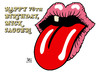 Cartoon: Mick Jagger 70 (small) by Harm Bengen tagged mick,jagger,70,70th,birthday,geburtstag,rolling,stones,rock,musik,music,lippen,lipps,zunge,tongue,harm,bengen,cartoon,karikatur