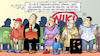 Cartoon: Niki (small) by Harm Bengen tagged niki,kunden,flughafen,warten,pleite,insolvenz,fluggesellschaft,harm,bengen,cartoon,karikatur