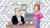Cartoon: Papiermangel (small) by Harm Bengen tagged papiermangel,hamsterkäufe,corona,klopapier,computer,harm,bengen,cartoon,karikatur
