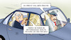Cartoon: Rettungsgasse (small) by Harm Bengen tagged stau,direktor,kapitalist,fahrer,chauffeur,reichtum,rettungsgasse,320,euro,geiz,strafe,stvo,scheuer,harm,bengen,cartoon,karikatur
