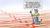 Cartoon: Rote Linien (small) by Harm Bengen tagged rote,linien,seehofer,politik,merkel,rettungsschirme,efsf,esm,geld,haftung