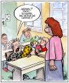 Cartoon: Schul-Casting (small) by Harm Bengen tagged schule,casting,einschulung