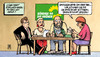 Cartoon: Schwarz-Grün NRW (small) by Harm Bengen tagged schwarz,grün,gruen,cdu,nrw,geld,rüttgers,ruettgers,landtagswahl,umfragen,koalition,sponsoring,kaufen,mieten,bezahlen