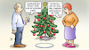 Cartoon: Weihnachten im kleinen Kreis (small) by Harm Bengen tagged weihnachten,im,kleinen,kreis,familienfeiern,eng,oma,opa,kindern,enkel,eltern,weihnachtsbaum,corona,ansteckung,harm,bengen,cartoon,karikatur