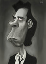 Cartoon: Nick Cave (small) by jonesmac2006 tagged caricature
