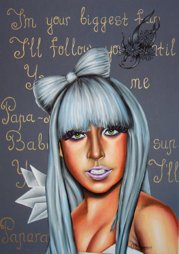 lady gaga cartoon