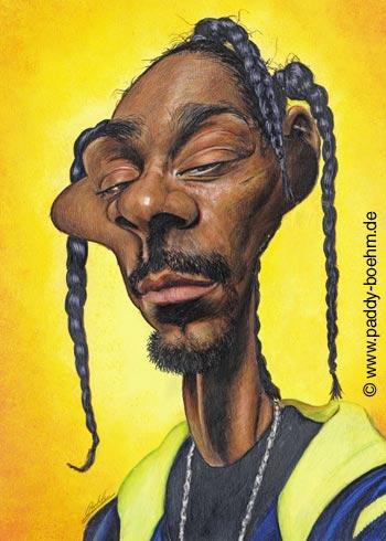 Cartoon: Snoop Dogg (medium) by Paddy tagged snoop,dogg,hiphop